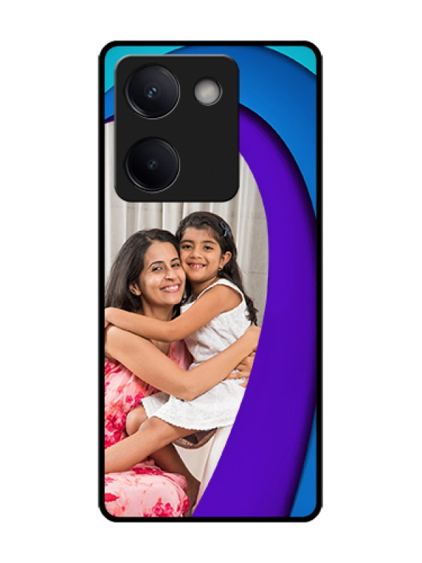 Custom Vivo Y200 Pro 5G Custom Metal Phone Case - Simple Pattern Design