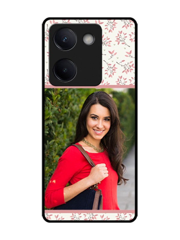 Custom Vivo Y200 Pro 5G Custom Metal Phone Case - Stunning Floral Design