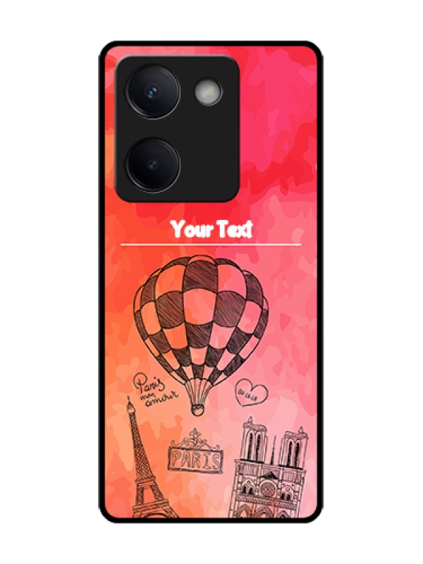 Custom Vivo Y200 Pro 5G Custom Metal Phone Case - Paris Theme Design