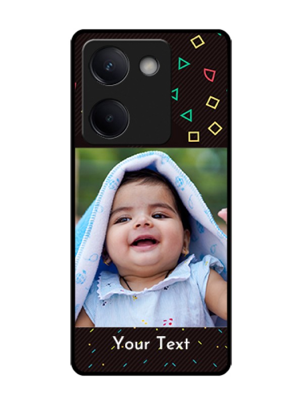 Custom Vivo Y200 Pro 5G Custom Metal Phone Case - With Confetti Birthday Design