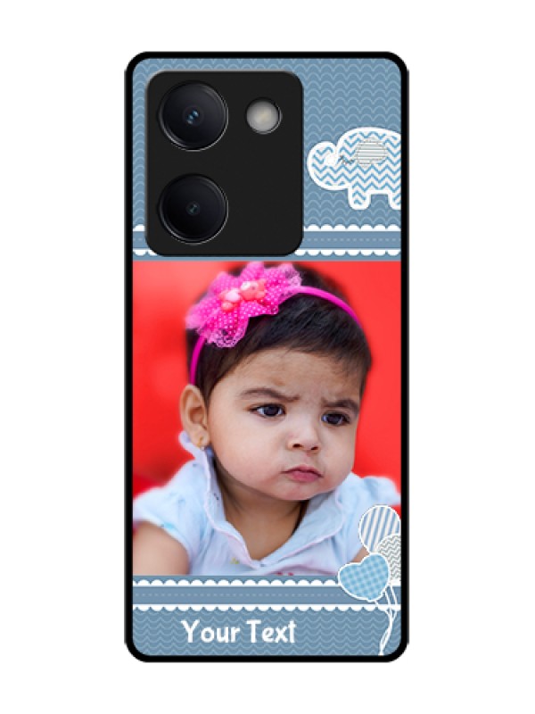 Custom Vivo Y200 Pro 5G Custom Metal Phone Case - With Kids Pattern Design
