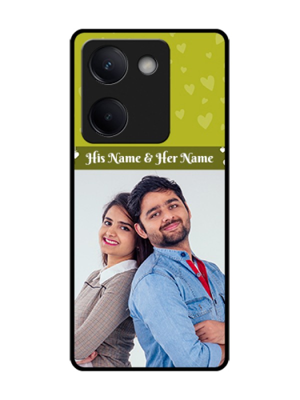 Custom Vivo Y200 Pro 5G Custom Metal Phone Case - You & Me Heart Design