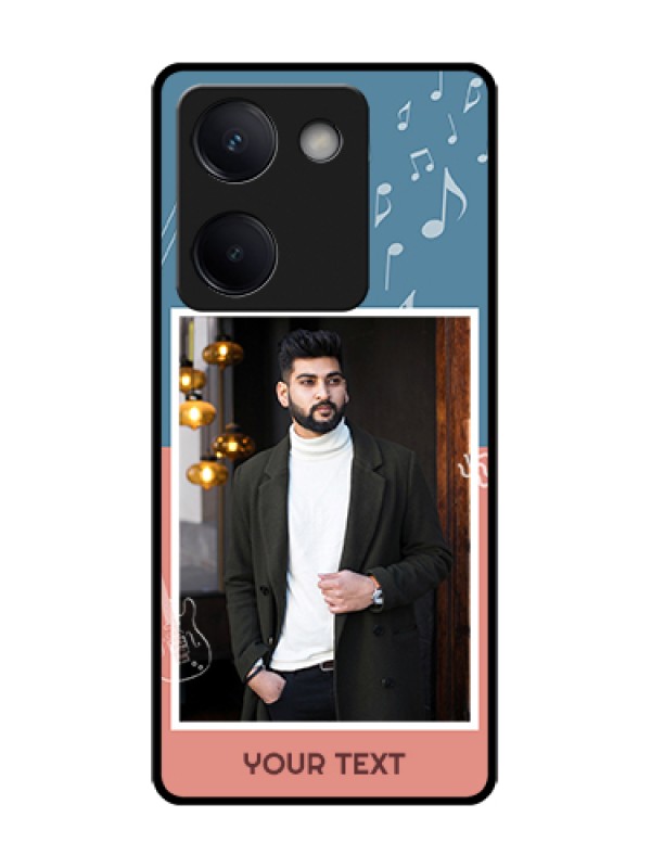 Custom Vivo Y200 Pro 5G Custom Metal Phone Case - With Color Musical Note Design
