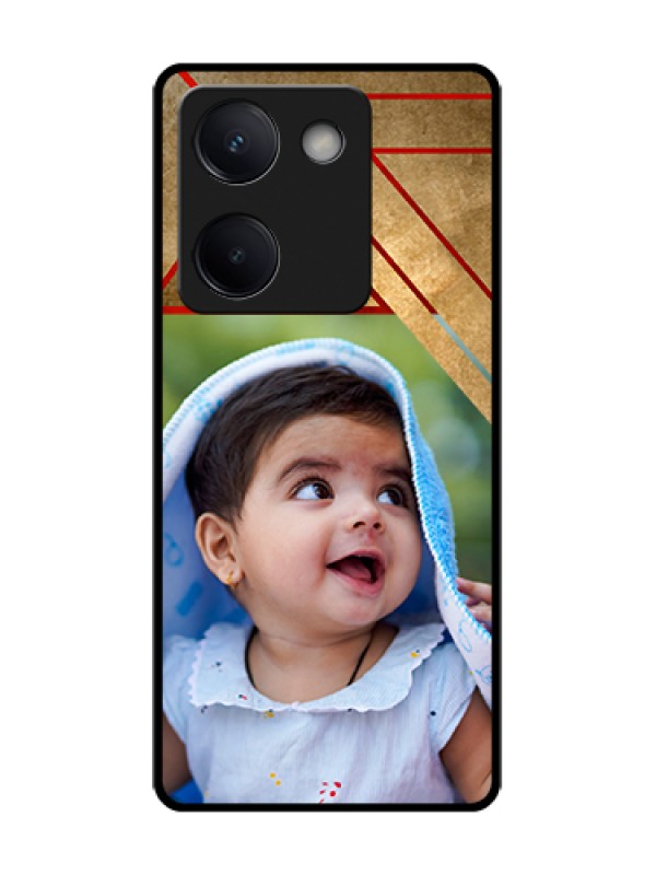 Custom Vivo Y200 Pro 5G Custom Metal Phone Case - Gradient Abstract Texture Design
