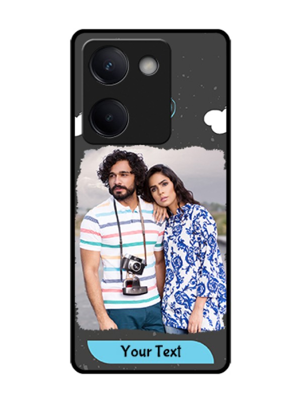 Custom Vivo Y200 Pro 5G Custom Metal Phone Case - Splashes With Love Doodles Design