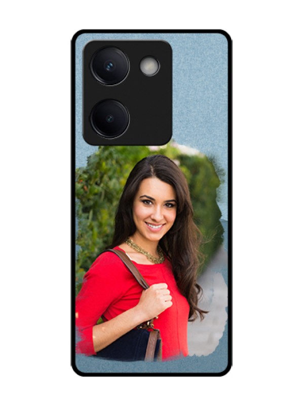 Custom Vivo Y200 Pro 5G Custom Metal Phone Case - Grunge Line Art Design