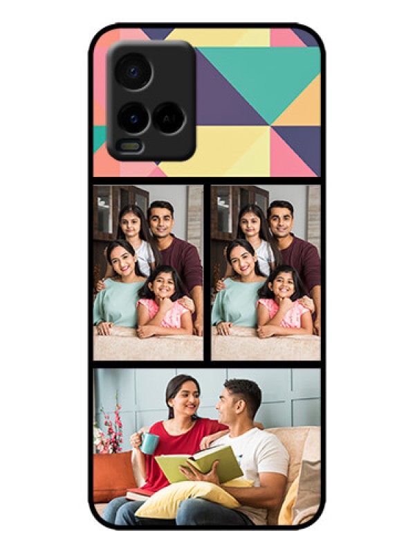 Custom Vivo Y21 Custom Metal Phone Case - Bulk Pic Upload Design