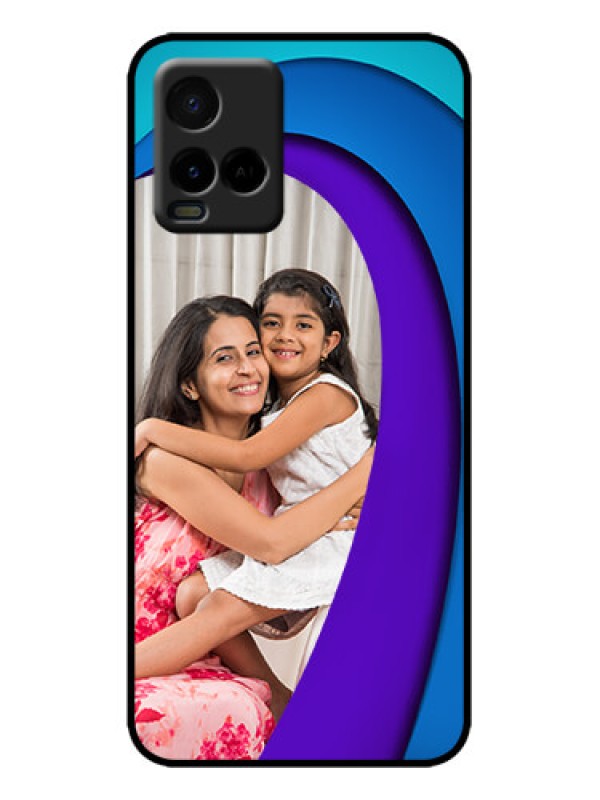 Custom Vivo Y21 Custom Metal Phone Case - Simple Pattern Design