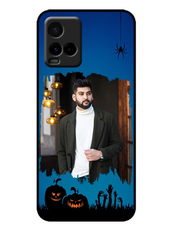 Custom Vivo Y21 Custom Metal Phone Case - With Pro Halloween Design