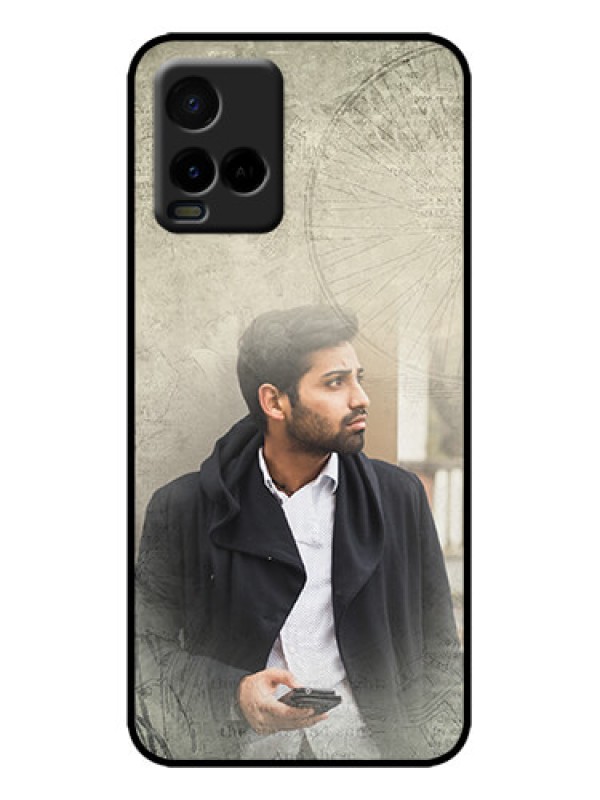 Custom Vivo Y21 Custom Metal Phone Case - With Vintage Design