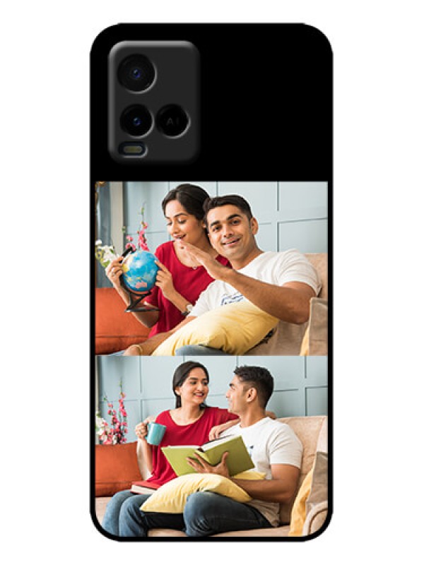 Custom Vivo Y21 Custom Metal Phone Case - 2 Images Design