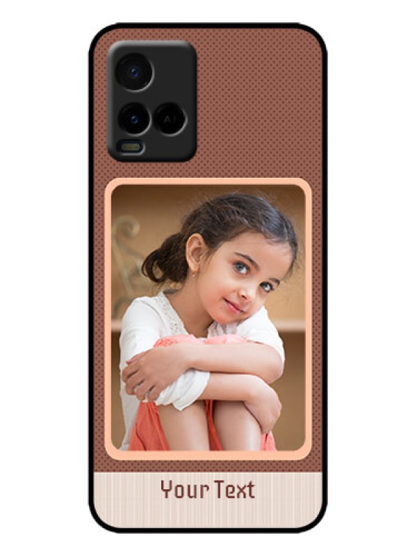 Custom Vivo Y21G Custom Metal Phone Case - Simple Pic Upload Design