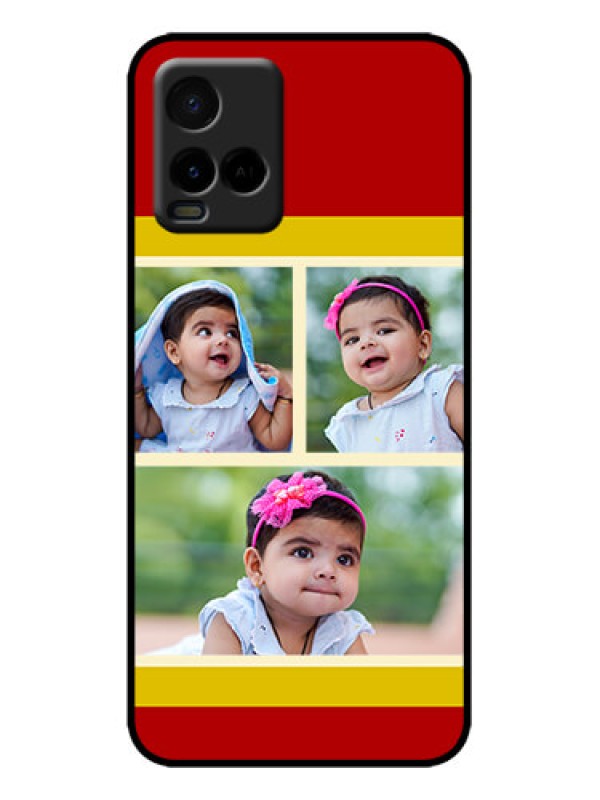 Custom Vivo Y21G Custom Metal Phone Case - Multiple Pic Upload Design