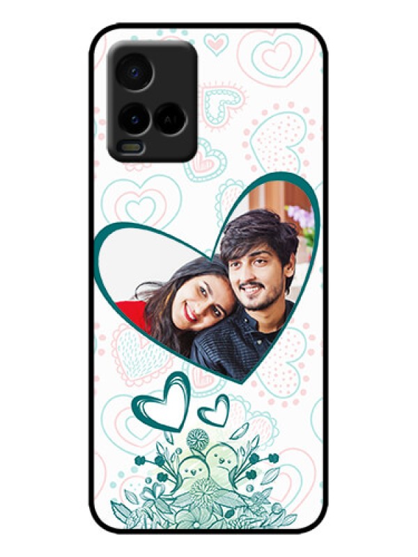 Custom Vivo Y21G Custom Metal Phone Case - Premium Couple Design