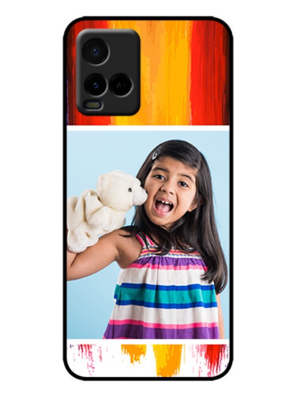 Custom Vivo Y21G Custom Metal Phone Case - Multi Color Design