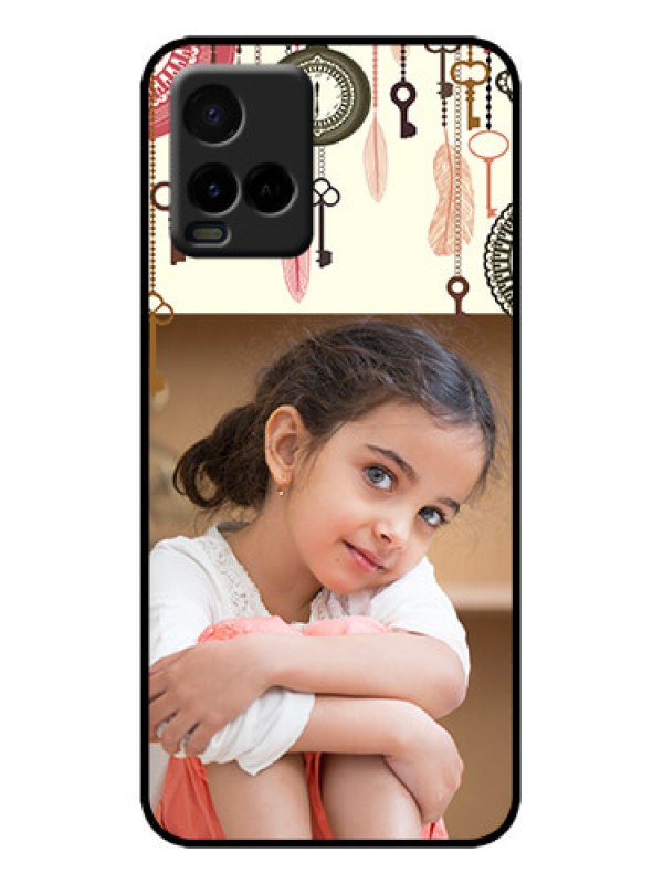 Custom Vivo Y21G Custom Metal Phone Case - Boho Style Design