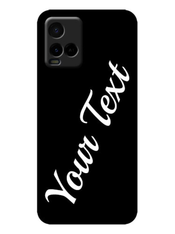 Custom Vivo Y21T Custom Metal Phone Case - With Your Name Design