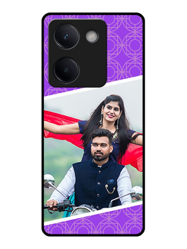 Custom Vivo Y300 Plus 5G Custom Metal Phone CaseWith Confetti Birthday Design