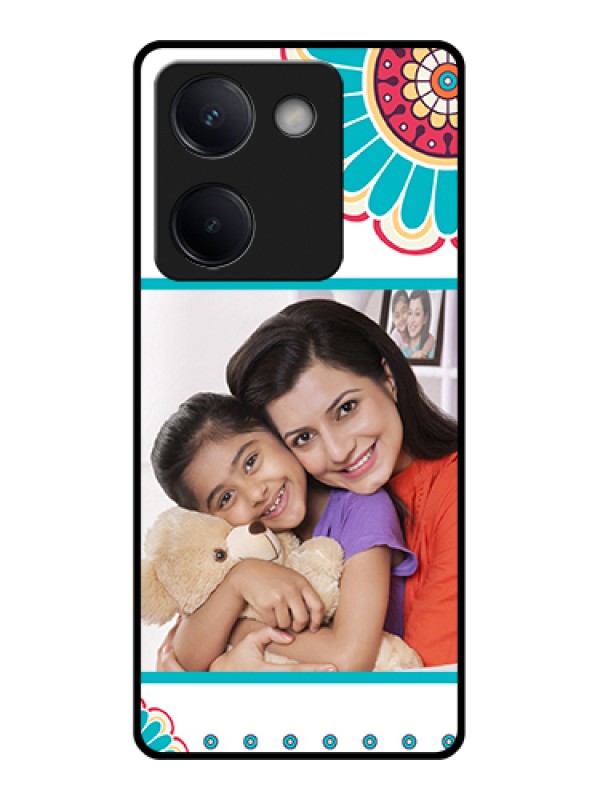 Custom Vivo Y300 Plus 5G Custom Metal Phone CaseFamily With Dots Design