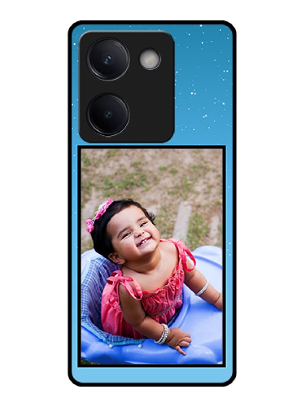 Custom Vivo Y300 Plus 5G Custom Metal Phone CaseTriangle Pattern Dotted Design