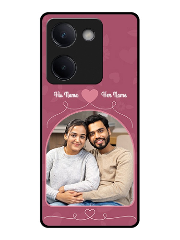 Custom Vivo Y300 Plus 5G Custom Metal Phone CaseLike Share And Comment Design