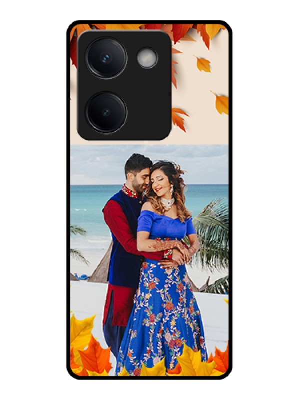 Custom Vivo Y300 Plus 5G Custom Metal Phone CaseCute Love Quote With 4 Pic Upload Design