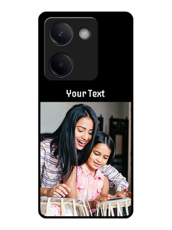 Custom Vivo Y300 Plus 5G Custom Metal Phone Case - Photo With Name Design