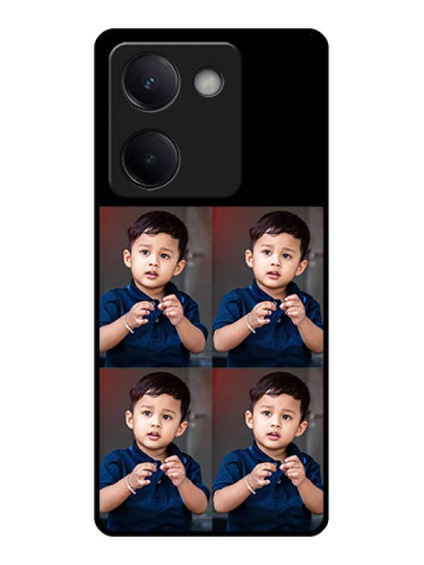Custom Vivo Y300 Plus 5G Custom Metal Phone Case - 4 Image Holder Design