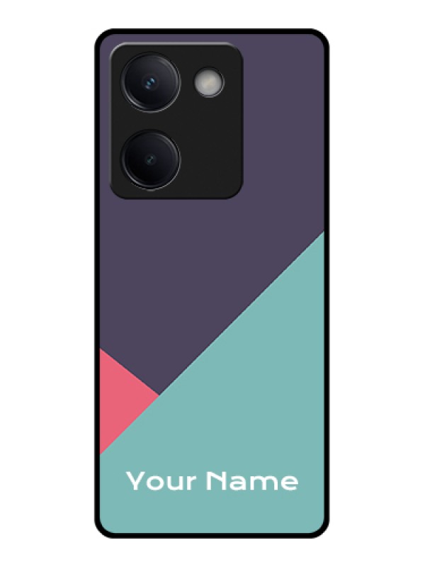Custom Vivo Y300 Plus 5G Custom Metal Phone Case - Tri Color Abstract Design