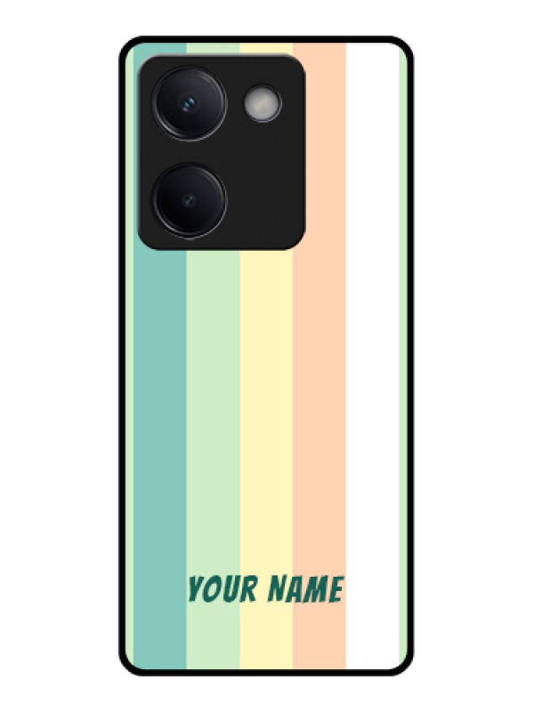 Custom Vivo Y300 Plus 5G Custom Metal Phone Case - Multi - Colour Stripes Design
