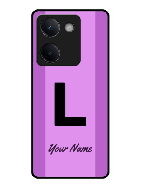 Custom Vivo Y300 Plus 5G Custom Metal Phone Case - Tricolor Custom Text Design