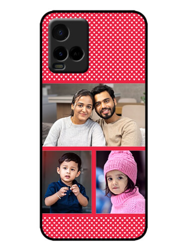 Custom Vivo Y33s Custom Metal Phone Case - Bulk Photo Upload Design