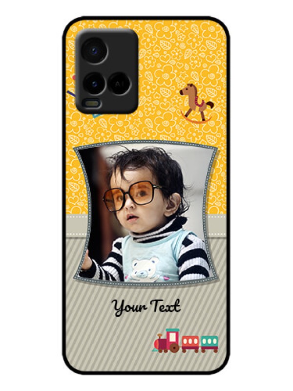 Custom Vivo Y33s Custom Metal Phone Case - Baby Picture Upload Design