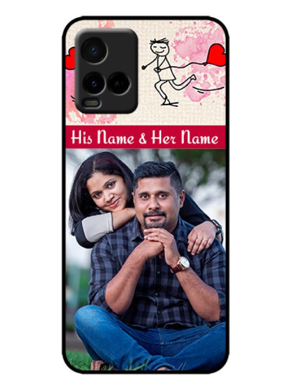 Custom Vivo Y33s Custom Metal Phone Case - You And Me Case Design