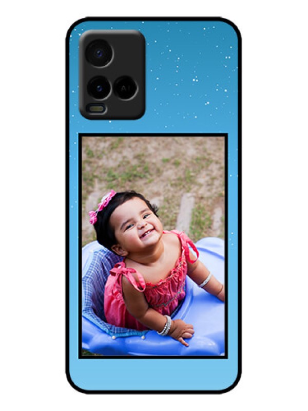 Custom Vivo Y33s Custom Metal Phone Case - Wave Pattern Colorful Design