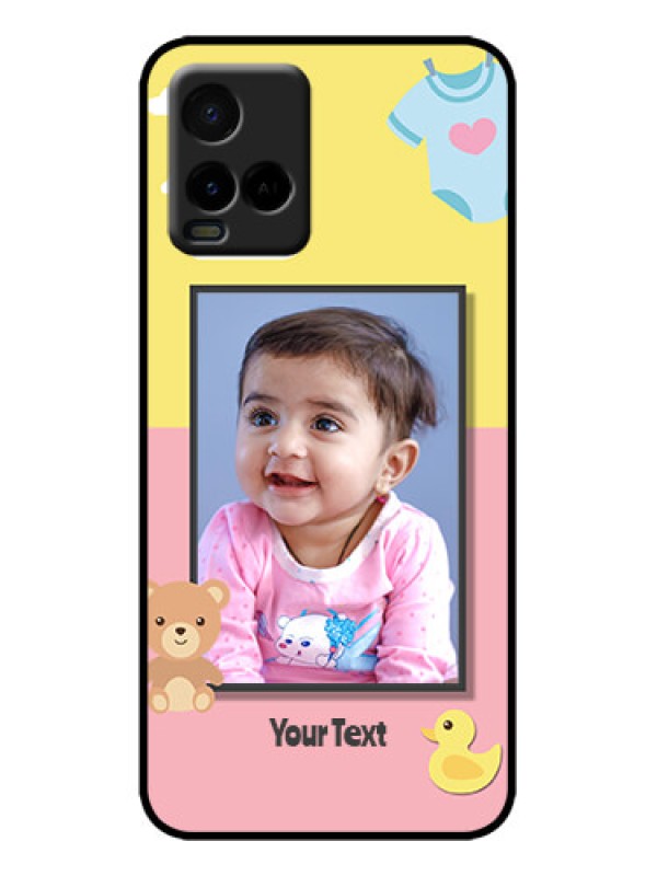 Custom Vivo Y33T Custom Metal Phone Case - Kids 2 Color Design