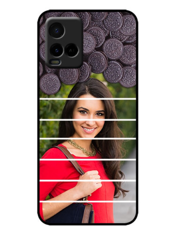 Custom Vivo Y33T Custom Metal Phone Case - With Oreo Biscuit Design