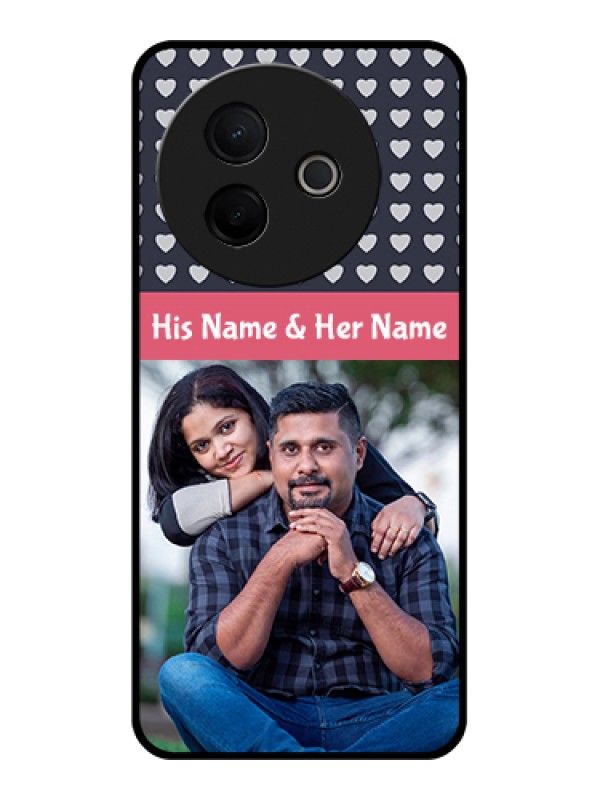 Custom Vivo Y39 5G Custom Metal Phone Case - Love Symbols Design