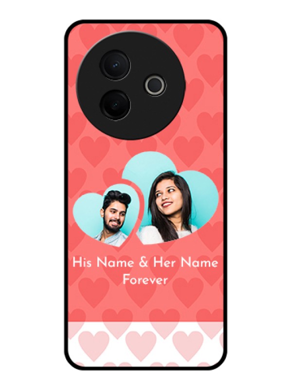 Custom Vivo Y39 5G Custom Metal Phone Case - Couple Pic Upload Design