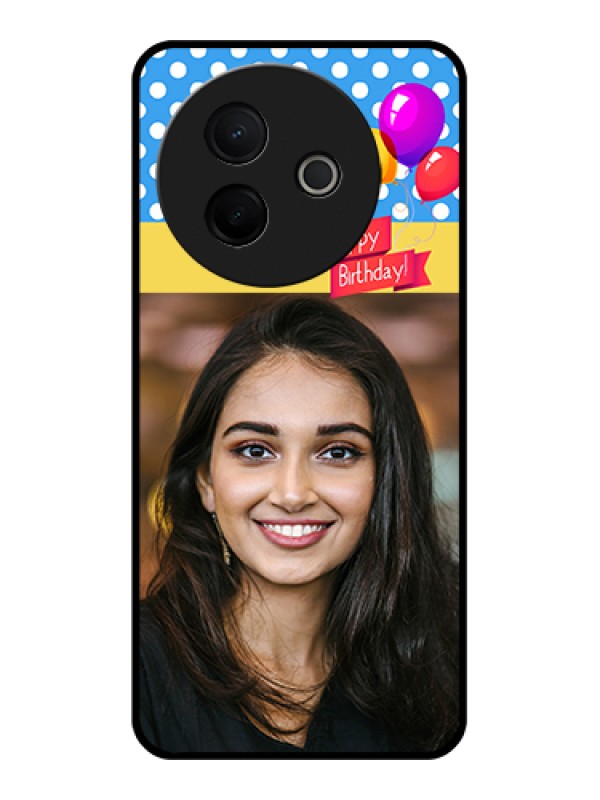 Custom Vivo Y39 5G Custom Metal Phone Case - Happy Birthday Design