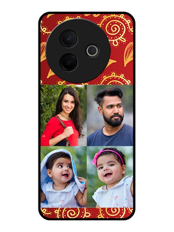 Custom Vivo Y39 5G Custom Metal Phone Case - 4 Image Traditional Design