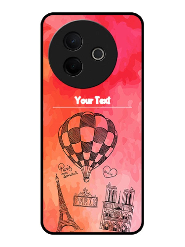 Custom Vivo Y39 5G Custom Metal Phone Case - Paris Theme Design