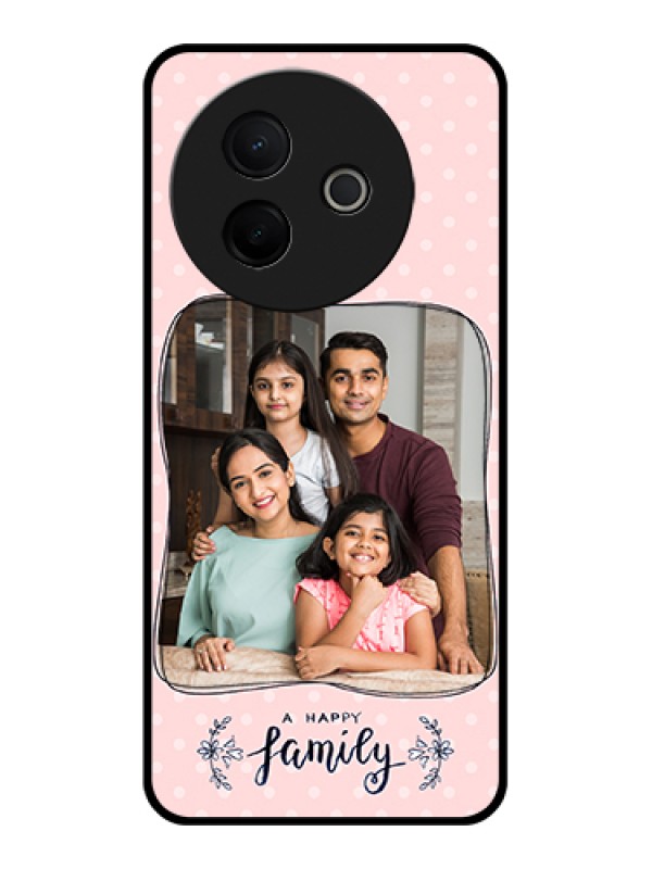 Custom Vivo Y39 5G Custom Metal Phone Case - Family With Dots Design