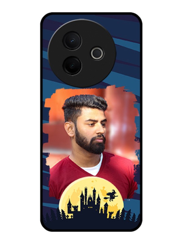 Custom Vivo Y39 5G Custom Metal Phone Case - Halloween Witch Design