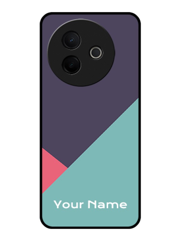 Custom Vivo Y39 5G Custom Metal Phone Case - Tri Color Abstract Design