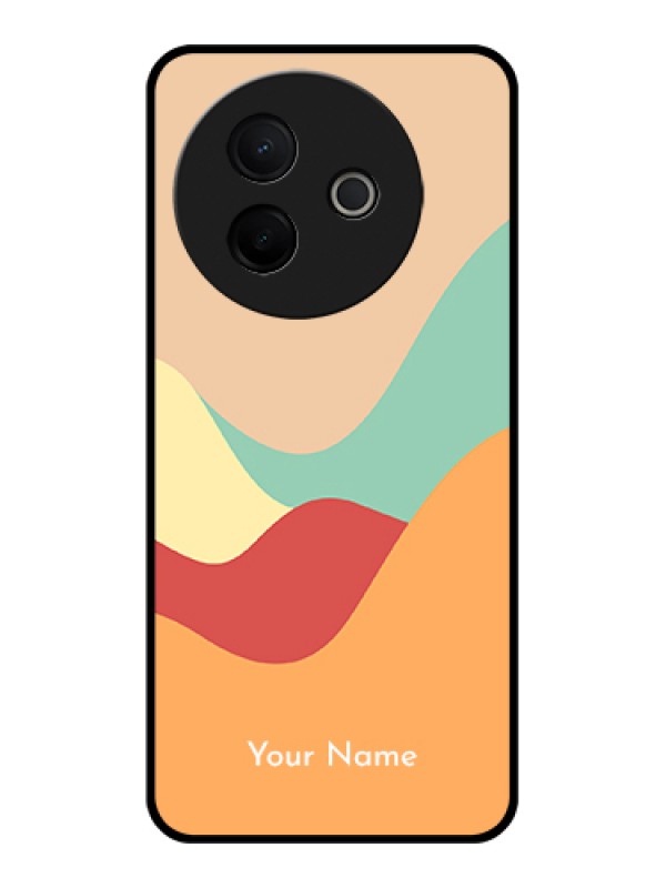 Custom Vivo Y39 5G Custom Metal Phone Case - Ocean Waves Multi - Colour Design