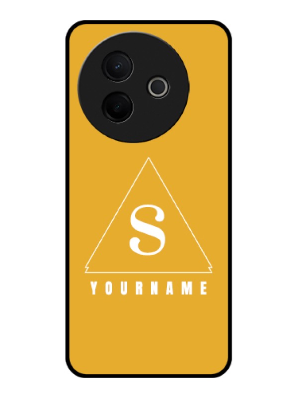 Custom Vivo Y39 5G Custom Metal Phone Case - Simple Triangle Design