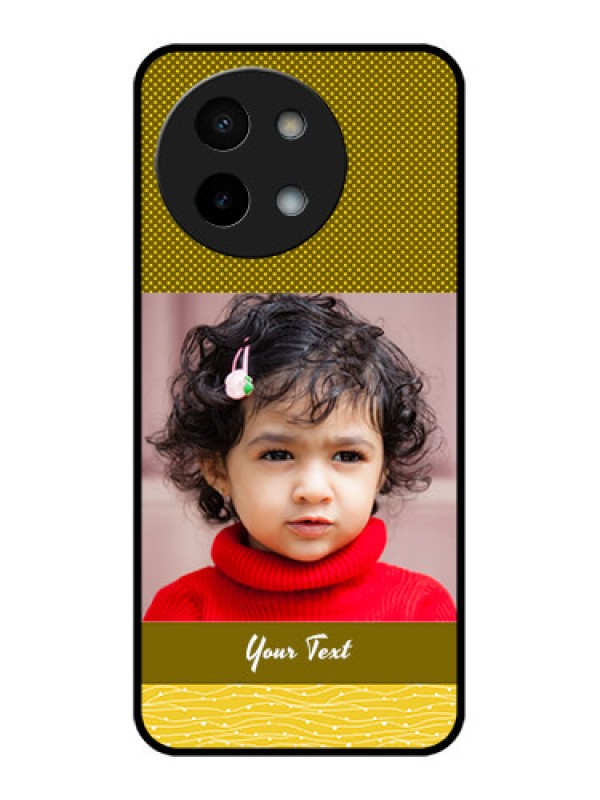 Custom Vivo Y58 5G Custom Metal Phone Case - Simple Green Color Design