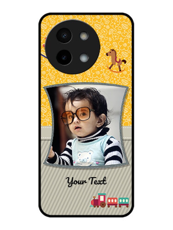 Custom Vivo Y58 5G Custom Metal Phone Case - Baby Picture Upload Design