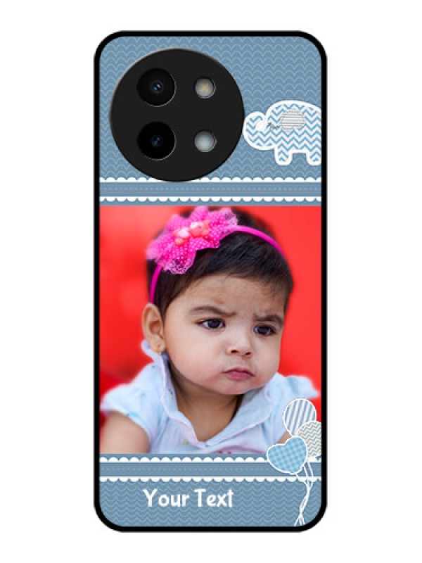 Custom Vivo Y58 5G Custom Metal Phone Case - With Kids Pattern Design